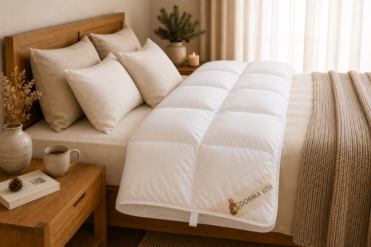 Dorma Vita Feinste Eiderdaunen-Decke
