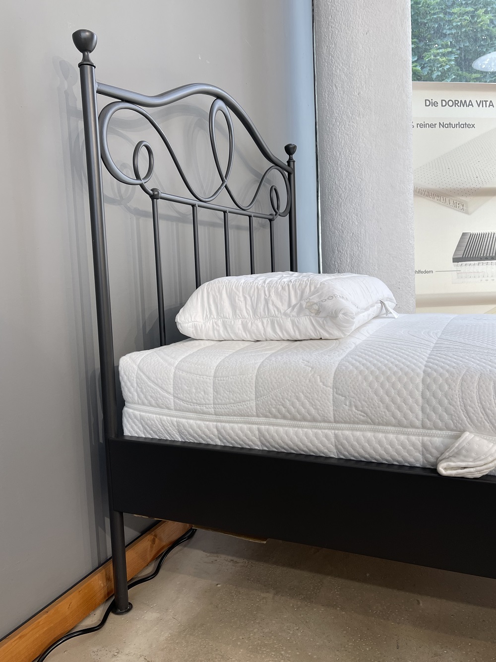 Kopfteil-Metall-Bett-Einzelbett