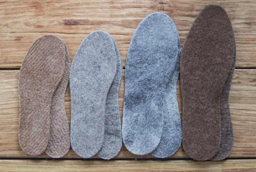 gefilzte Alpaka Einlegesohlen