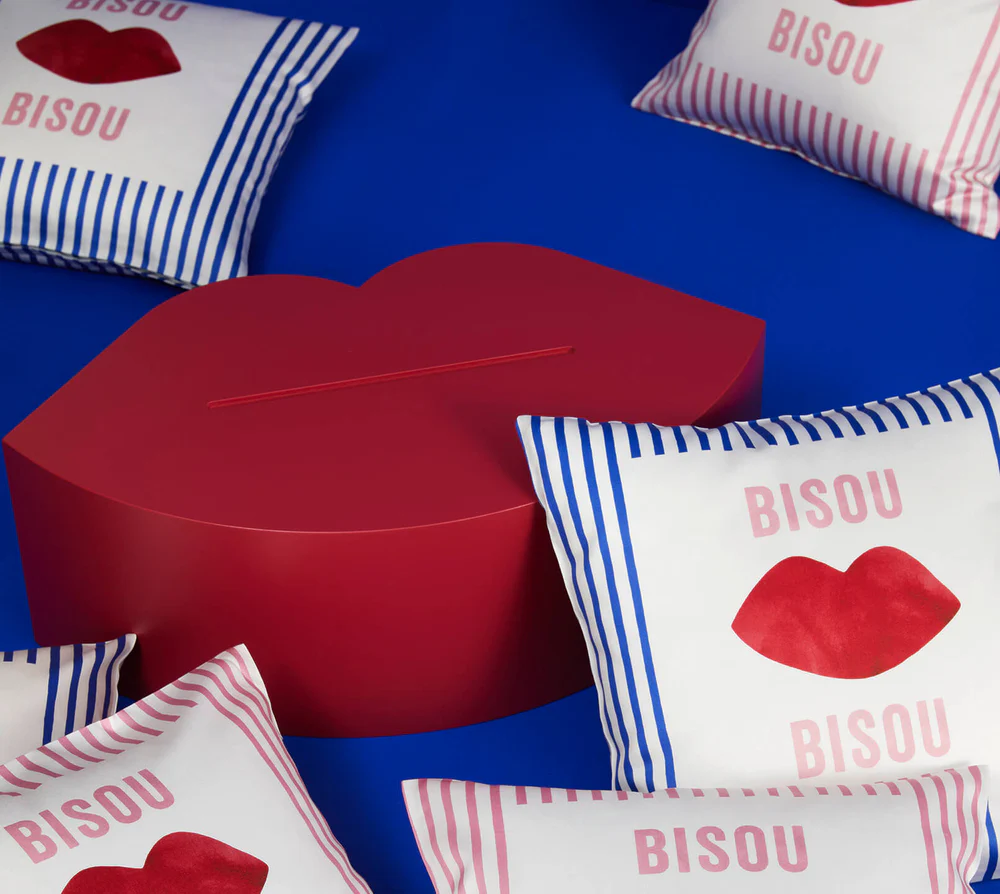 Bisou Kissenbezug 40 x 40 cm