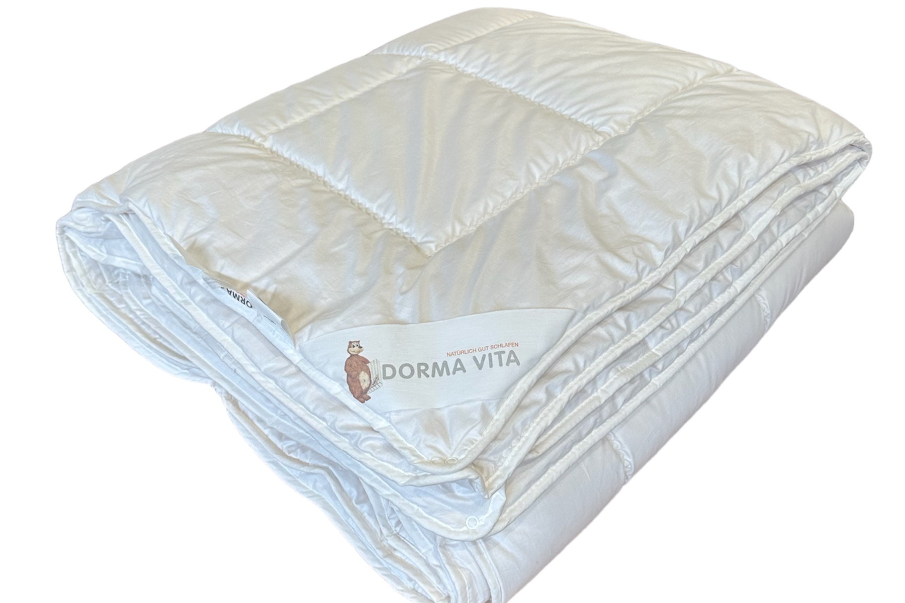 4 Jahreszeiten Schafschurwoll-Steppbett