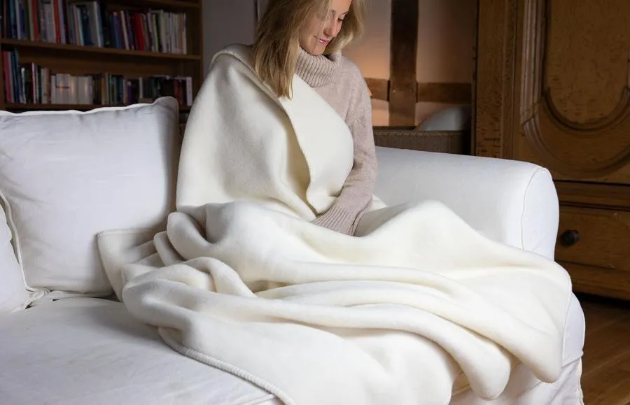 Royal Baby Alpaka Sofadecke